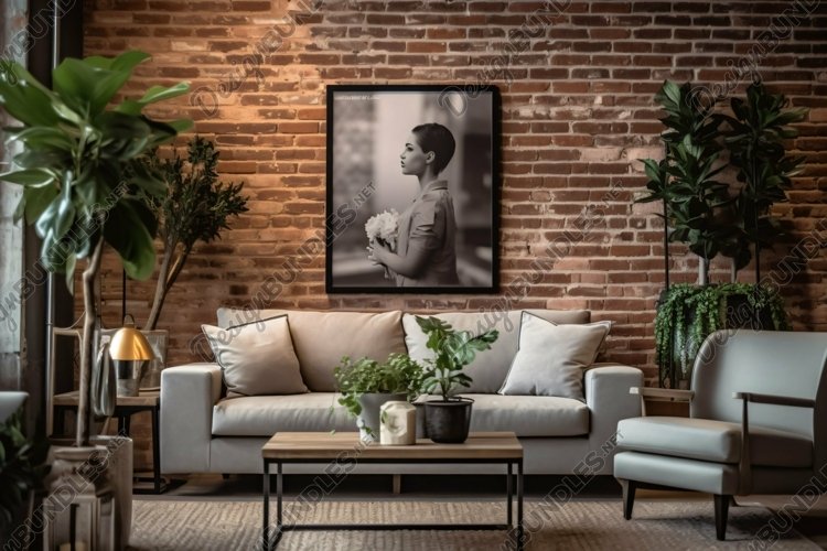 Interior of Italian Living Room 518