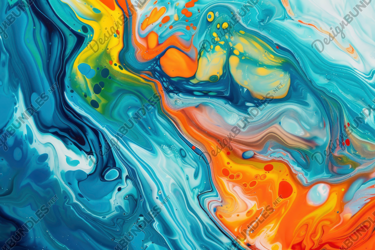 Abstract Painting Background Wallpaper