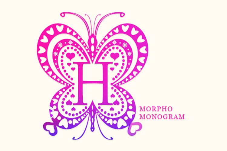Morpho Monogram example image 1
