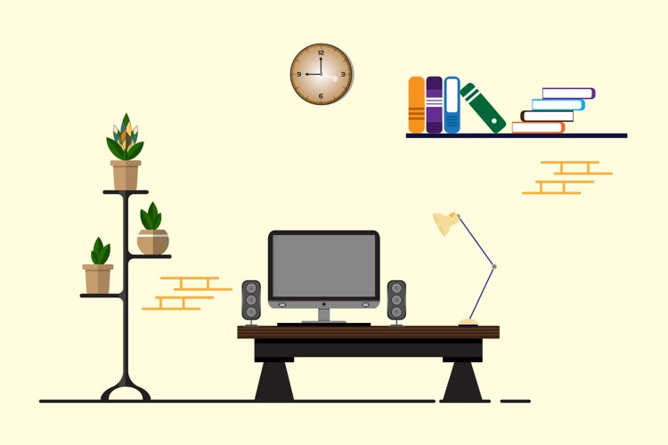 Office Illustration Image 4