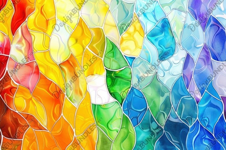 Stained Glass Texture Image 20