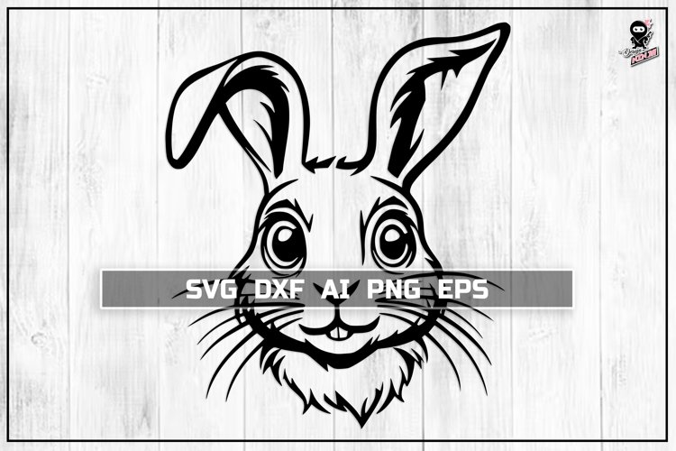 Cute Bunny Svg Image 11