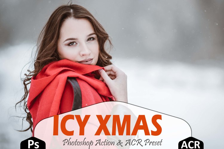 Icy Xmas Photoshop Actions And ACR Presets, instagram modern example image 1