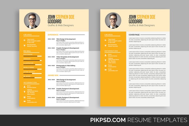 Simple Resume Template Image 7