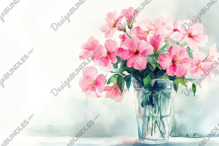 Pink Watercolor Backgrounds Image 16