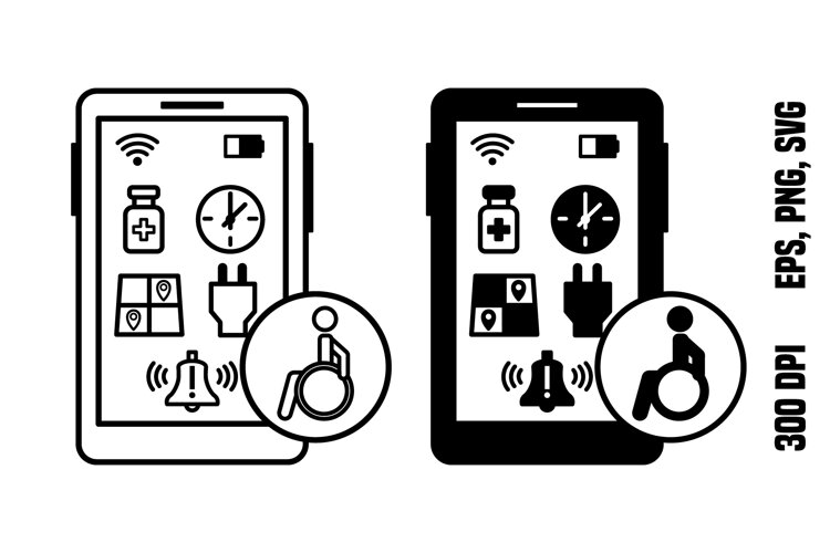 Cognitive Disability Support Icons example image 1