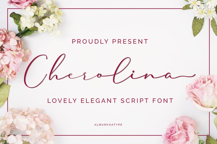 Cherolina-Lovely Elegant Script example image 1