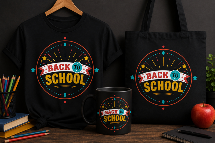 Back to School PNG | Vintage Teacher Back to School Design