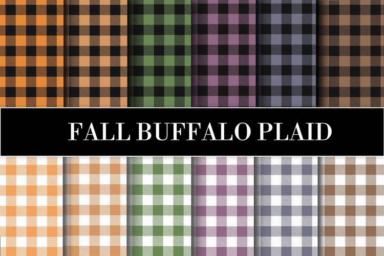 buffalo plaid Autumn Fall buffalo plaids Fall buffalo plaid Buffalo plaid paper buffalo plaid fall fall plaid fabric