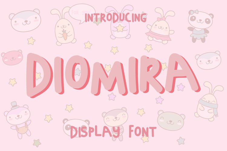 Diomira Display Font example image 1