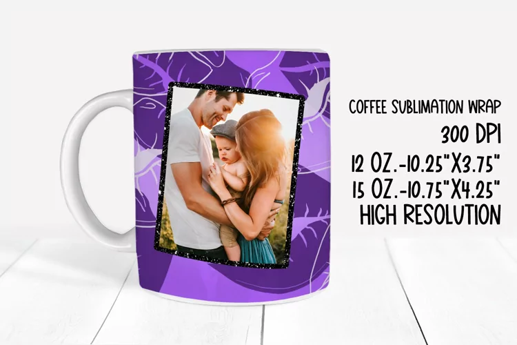 Coffee Mug Sublimation Wrap