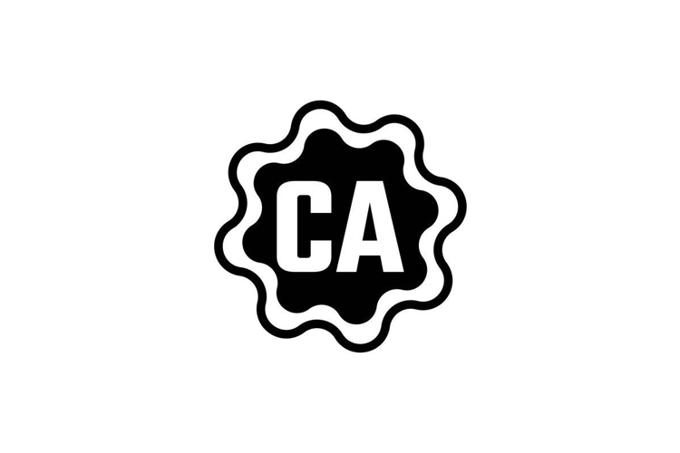 CA logo design. CA