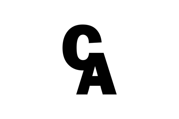 CA logo design. CA