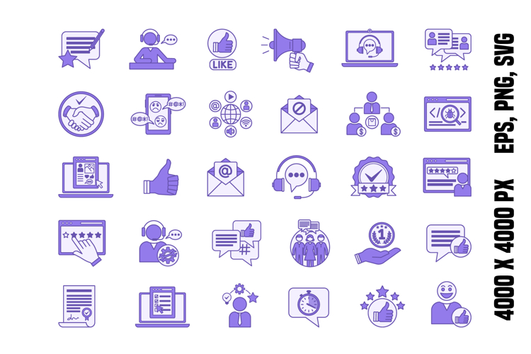 Colored Feedback Icons