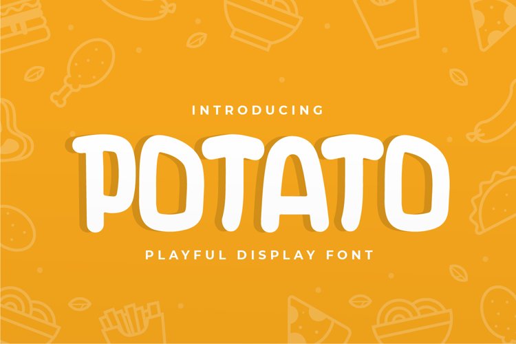 Potato - Display Font example image 1