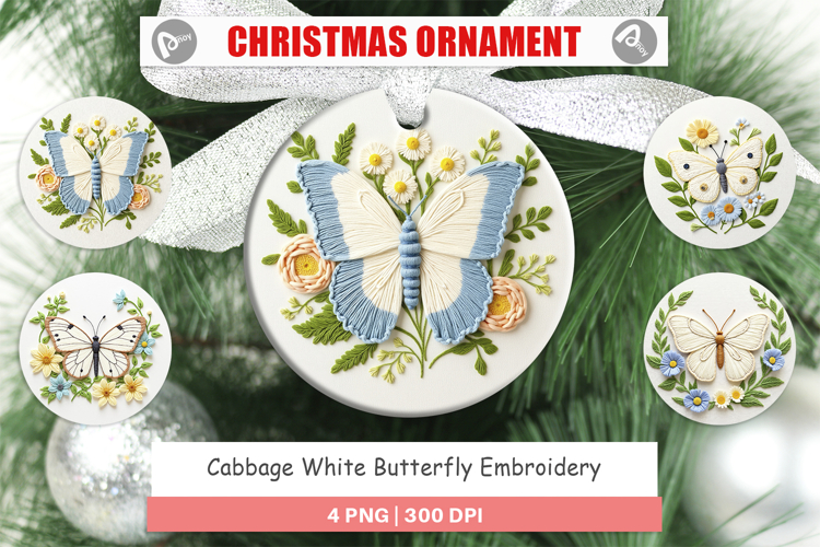 Butterfly Embroidery Image 22