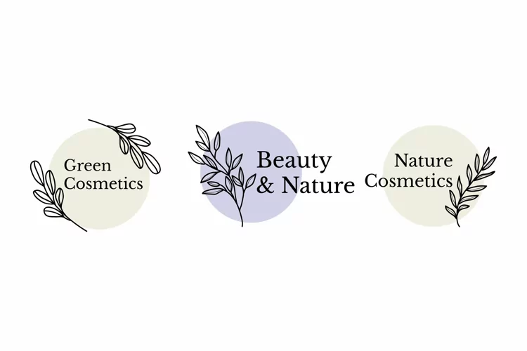 Nature Cosmetics Logo Collection
