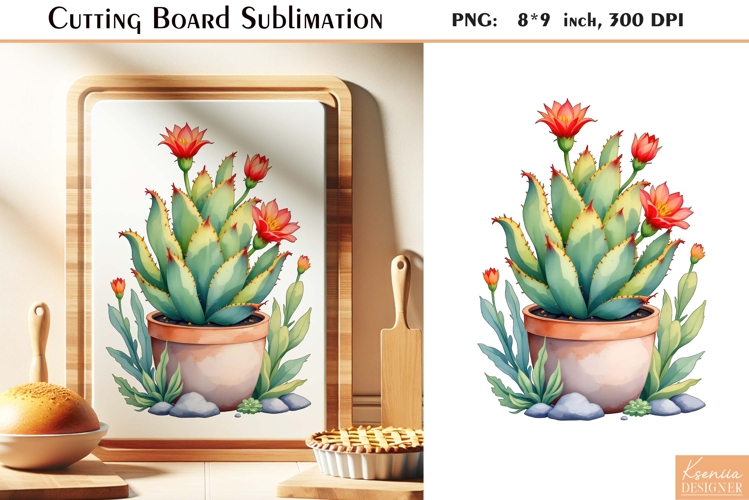 Cactus Flower Clipart Image 12