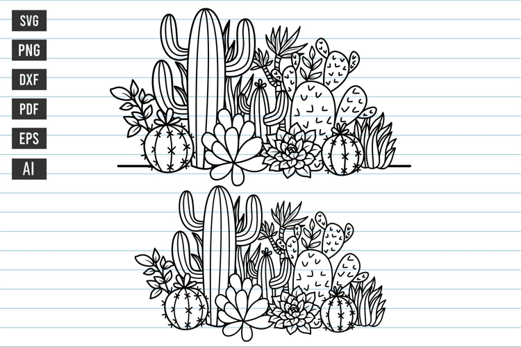 Succulant Svg Image 7