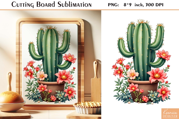 Cactus Flower Clipart Image 2