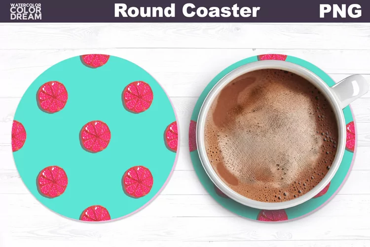 Fruit Coaster | Summer Car Coaster | Orange Coaster