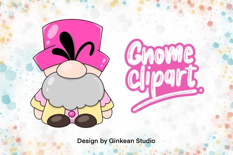 Gnome clipart, gnome png, cute gnome, Gnomestone, sticker example image 1