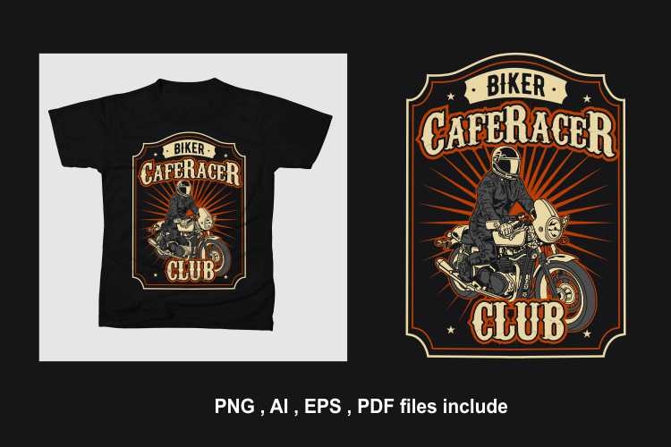 Cafe Racer Classic Poster design