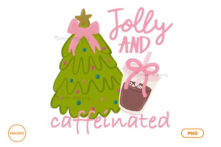 funny hand drawn christmas coffee png