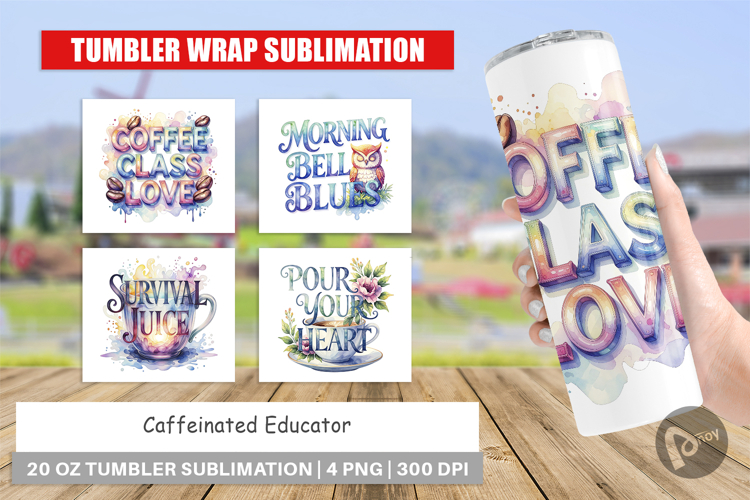 Teacher Tumbler Wrap Image 20