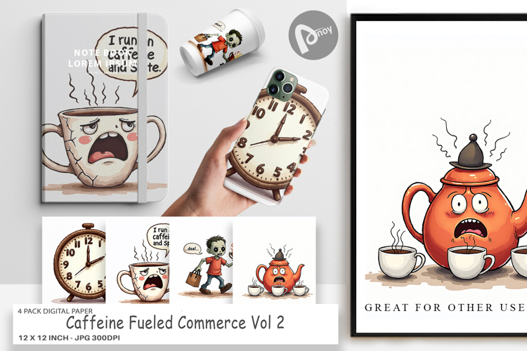 Caffeine Fueled Commerce Digital Paper
