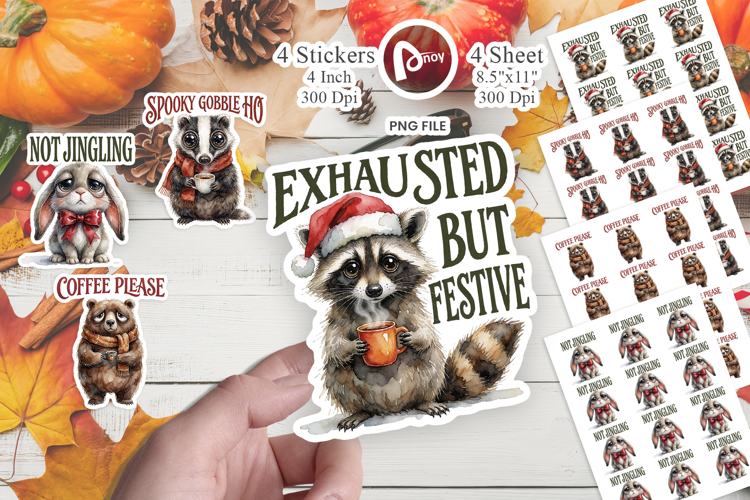 Sarcastic Holiday Quotes Sticker