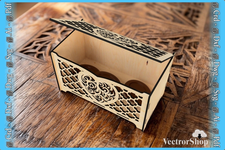 Love Box - Decorative Template Ideal for Romantic Gif