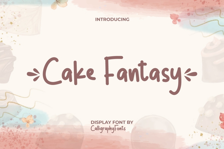 Cake Fantasy Font