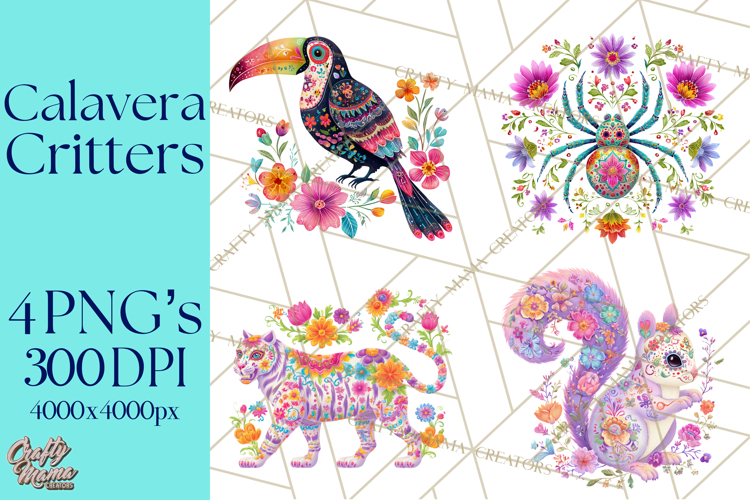 Sugar Skulls Clipart Image 22