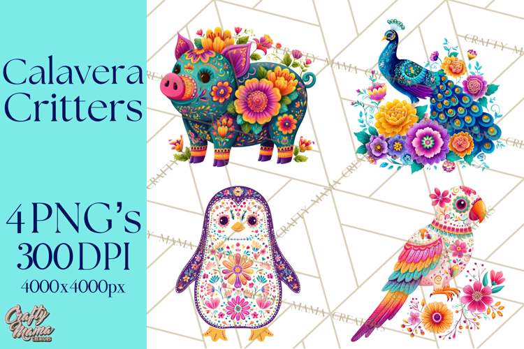 Sugar Skulls Clipart