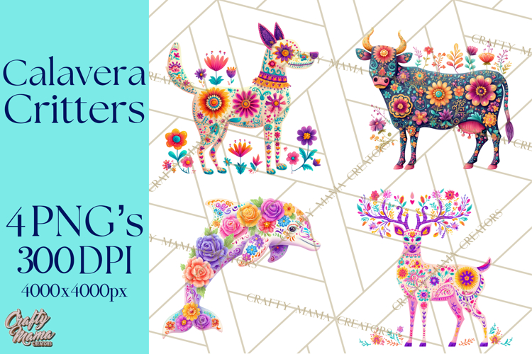 Sugar Skulls Clipart Image 7