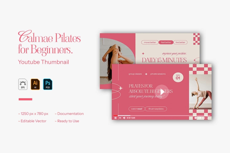 Youtube Thumbnail Template Image 6