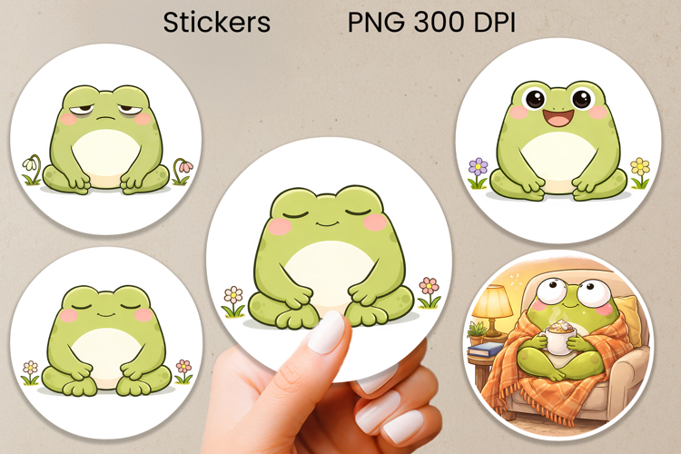 Kawaii Frog Png Image 8