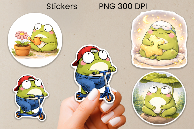 Kawaii Frog Png Image 7