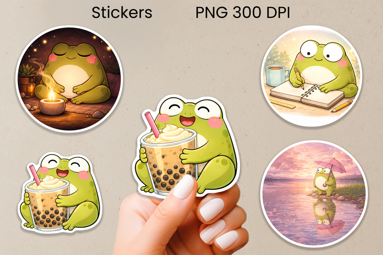 Kawaii Frog Png Image 6