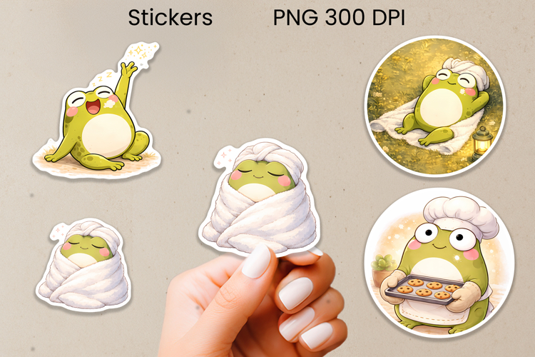 Kawaii Frog Png Image 5