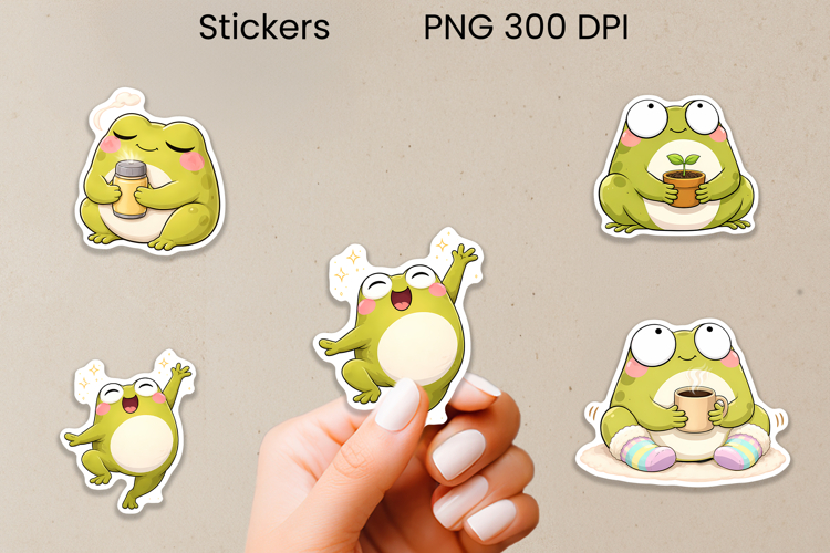 Kawaii Frog Png Image 3