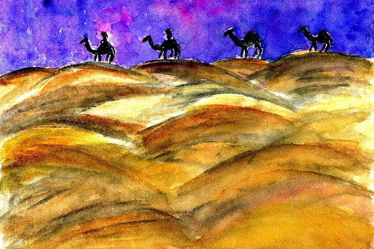 Desert Silhouette Image 14