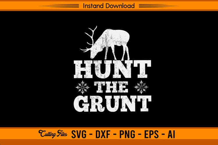 Deer Hunting Clipart Image 19