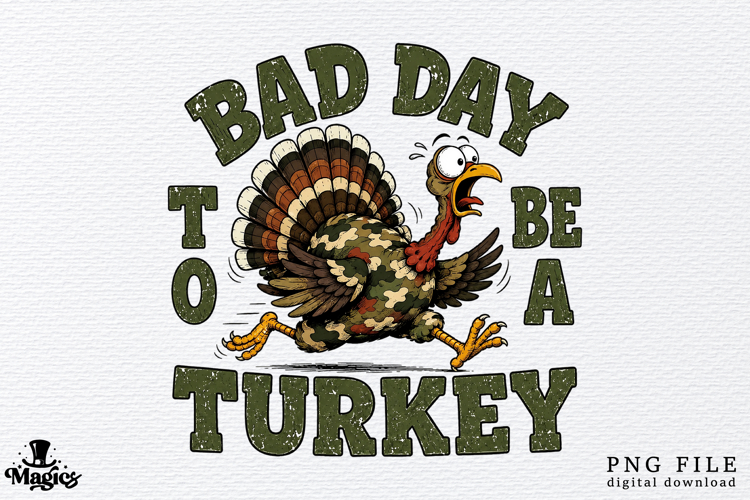 Camo Thanksgiving Boy PNG example image 1