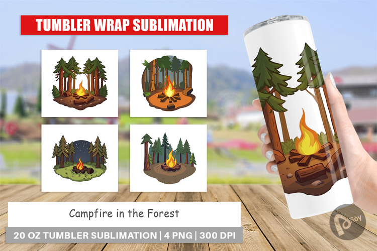 Tumbler Forest Campfire