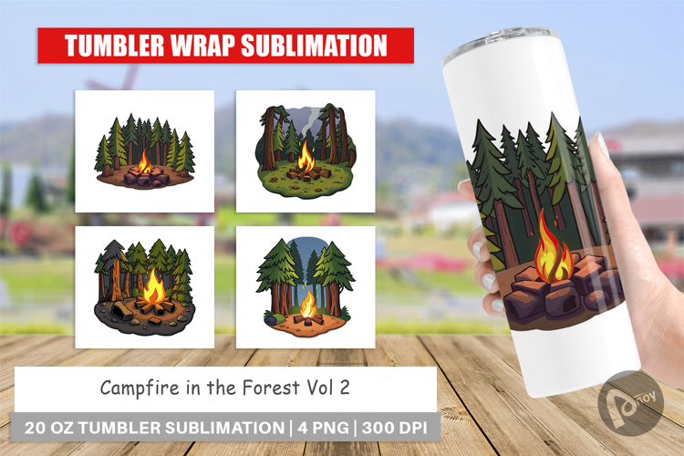 Tumbler Forest Campfire