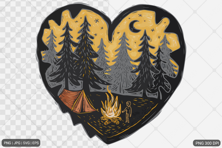 Camping Clipart Image 2