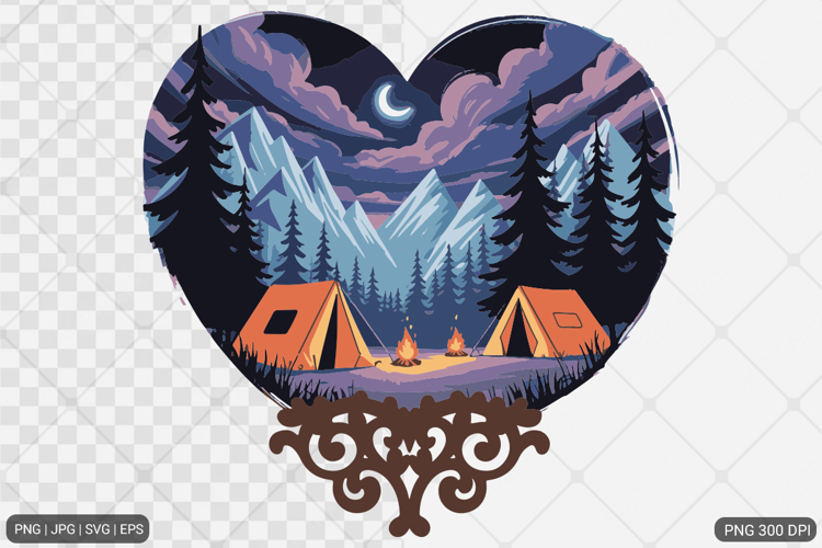 Camping Clipart Image 4