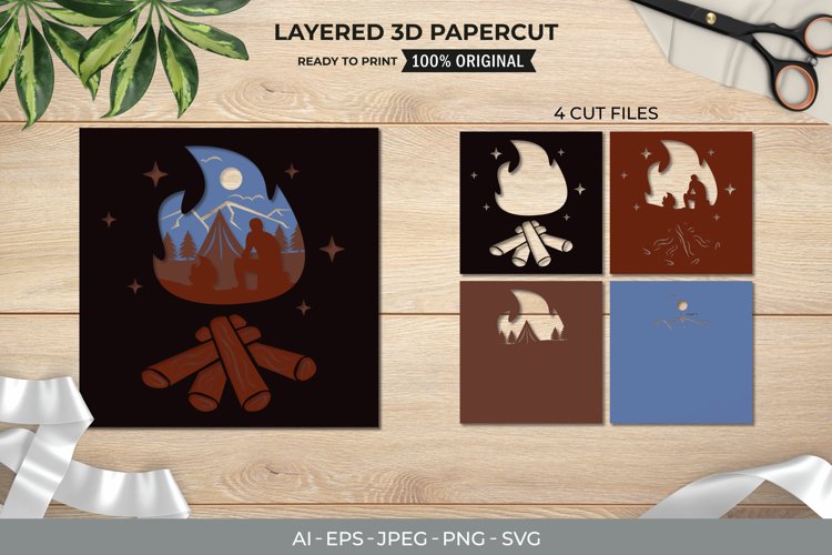 Camping Clipart Image 16